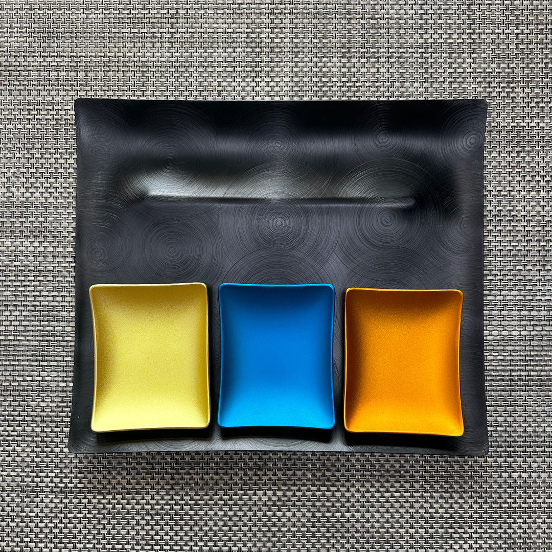 fink | tapas condiment tray | champagne