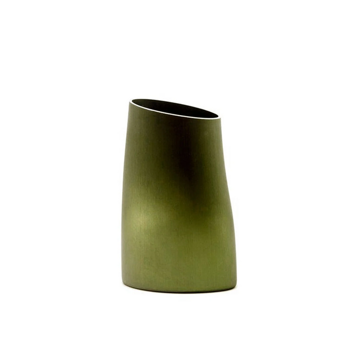 fink | vase | olive green small