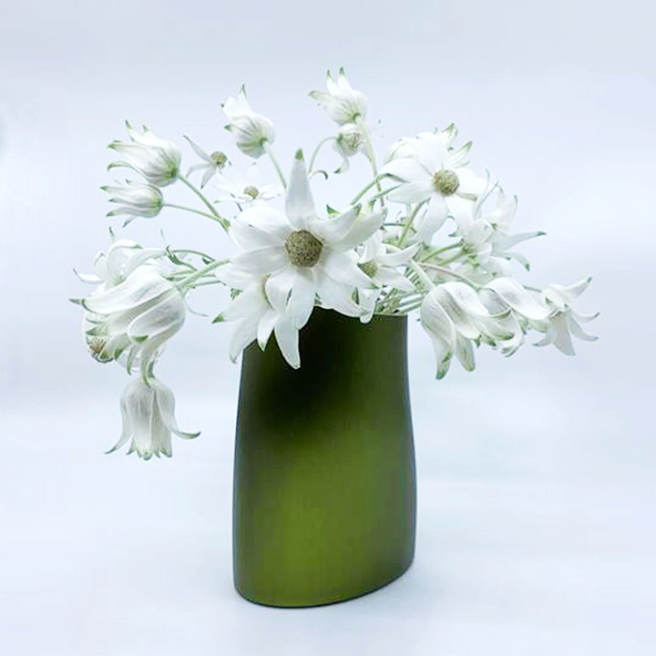 fink | vase | olive green small