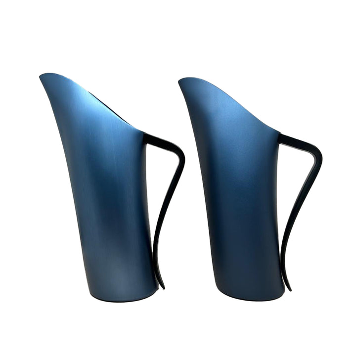 fink | water jug | blue steel satin + blue night handle - limited edition