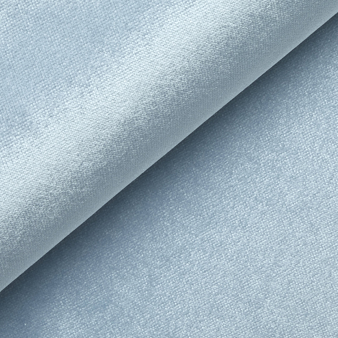 freifrau | leya lounge swing seat | avalon 0045 light blue + sahara plaza leather - EX DISPLAY