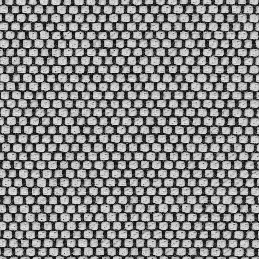 freifrau | marla armchair low | wood frame black | opera pepper + ebony (black) leather