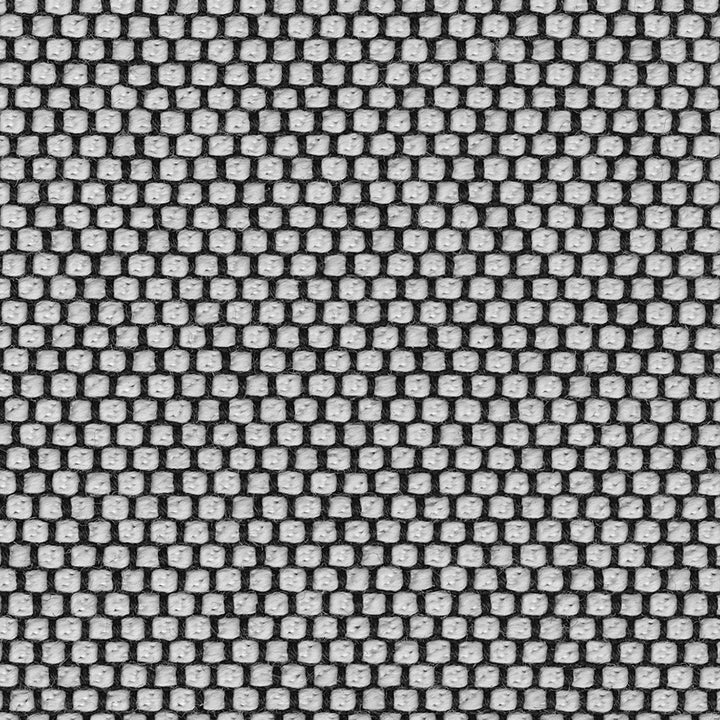 freifrau | marla armchair low | wood frame black | opera pepper + ebony (black) leather