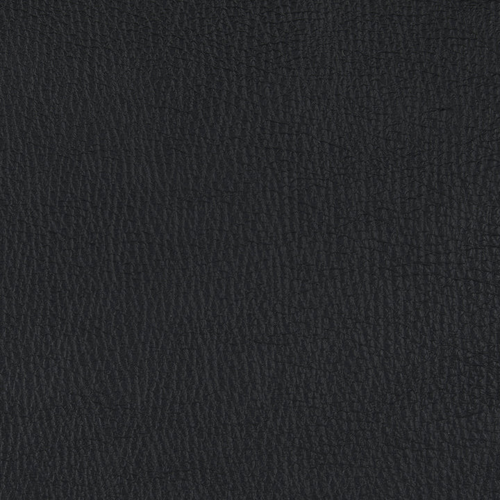 freifrau | leya ottoman | wire frame | orient ebony (black) leather