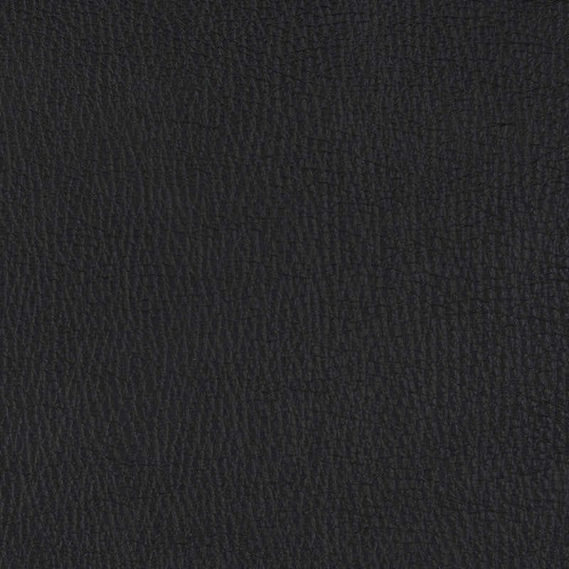 freifrau | leya ottoman | wire frame | orient ebony (black) leather