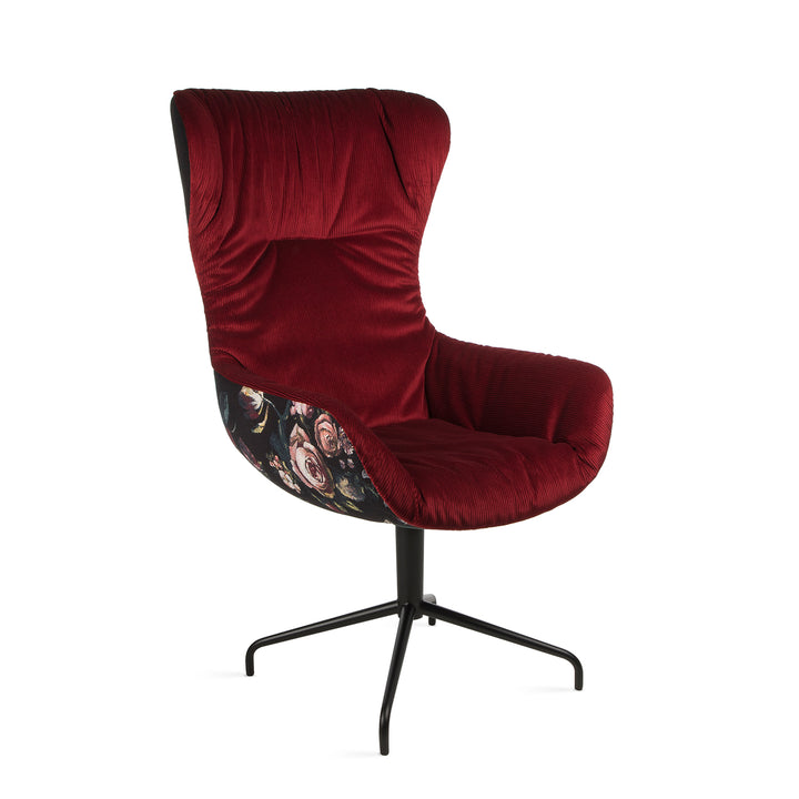 freifrau | leya wingback grand chair | star base | riga theatre + gobelin eden