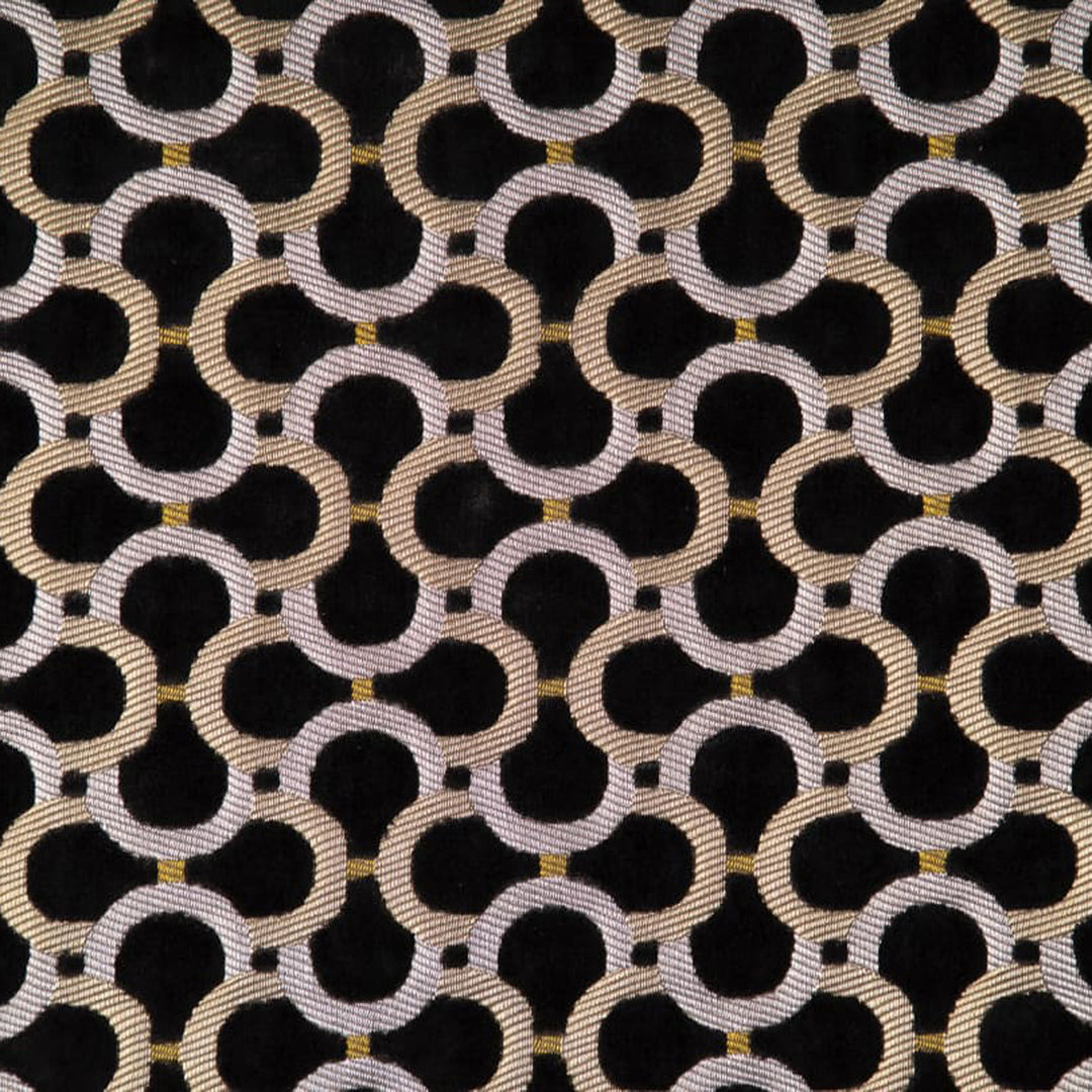 freifrau | leya wingback chair | x-base frame with tilt | cayenne ebony (black) leather + dedar scarabeo