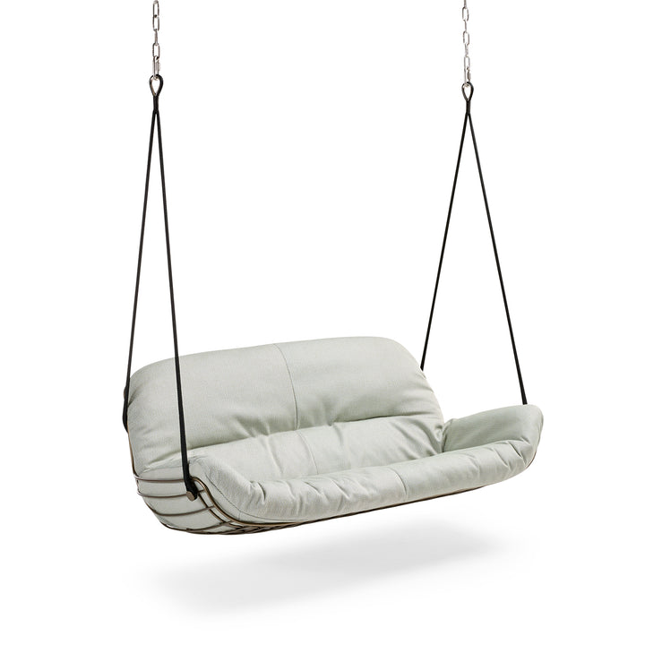 freifrau | leyasol outdoor lounge couch double swing seat | lopi ash