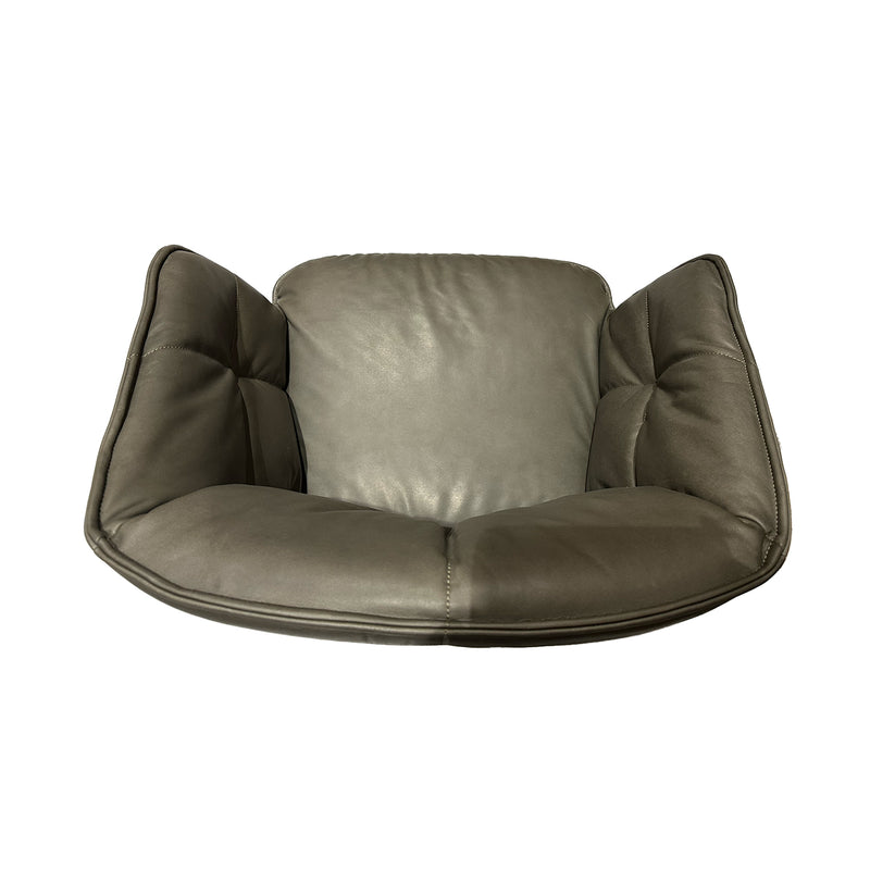 freifrau | low dining | marla armchair high | wire frame | adora walnut 95006 leather