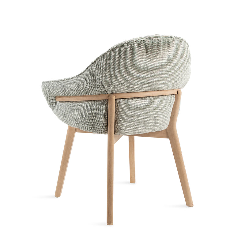 freifrau | marie armchair | maple 202 + wooden frame
