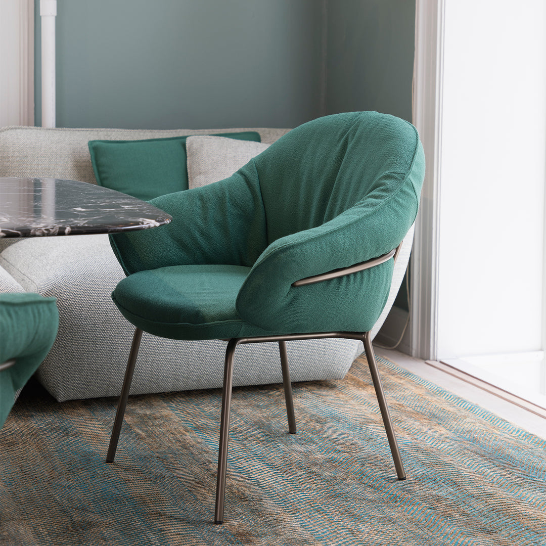 freifrau | low dining | marie armchair | nobilis raphael 02 beige