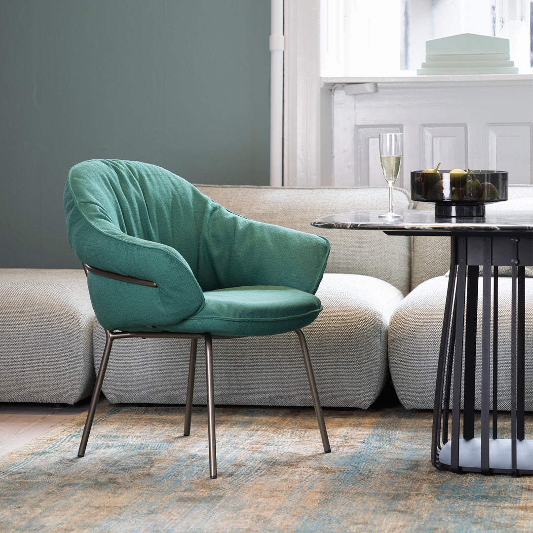 freifrau | low dining | marie armchair | nobilis raphael 02 beige