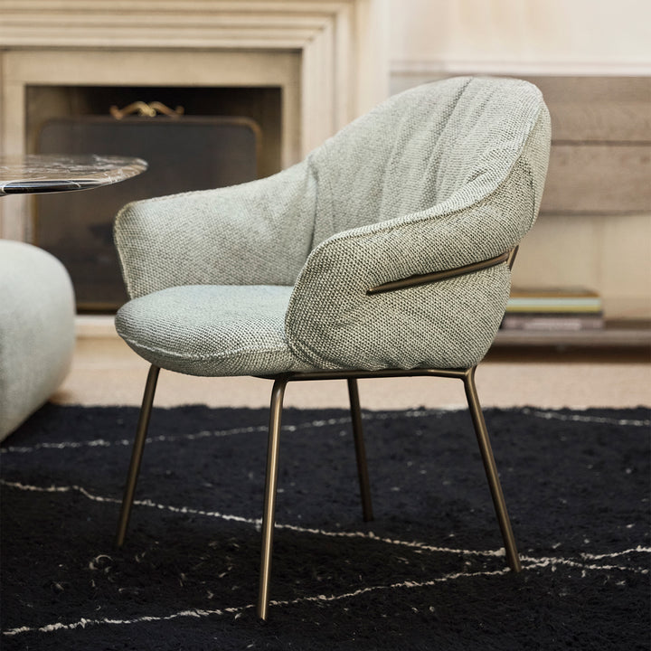 freifrau | low dining | marie armchair | nobilis raphael 02 beige