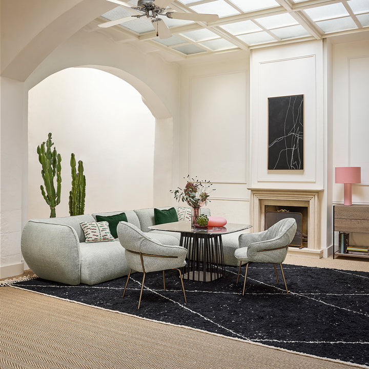 freifrau | low dining | marie armchair | nobilis raphael 02 beige