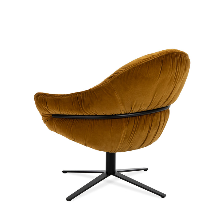 freifrau | marie lounge chair | x-base frame | adamo + eva tabacco