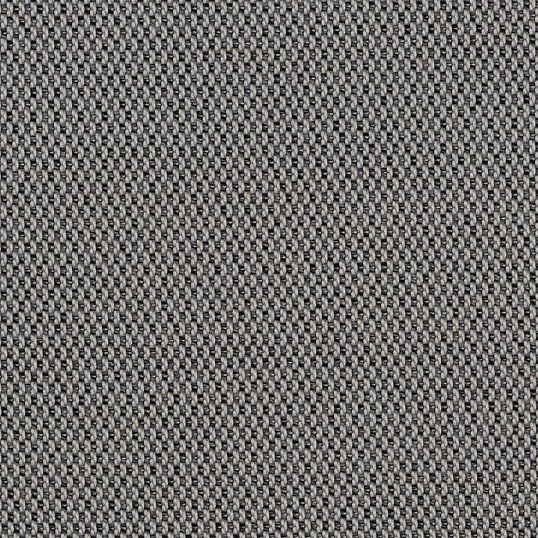 freifrau | leyasol outdoor lounge couch double swing seat | black frame | lopi charcoal | silver ropes