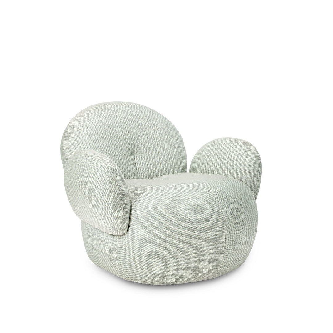 freifrau | nana outdoor love seat petite | lopi fabric