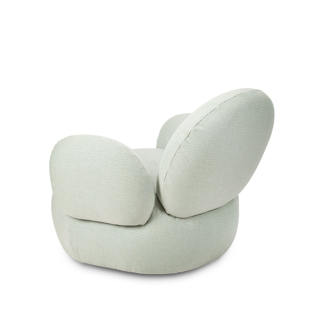 freifrau | nana outdoor love seat petite | lopi fabric