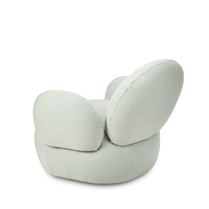 freifrau | nana outdoor love seat petite | lopi fabric