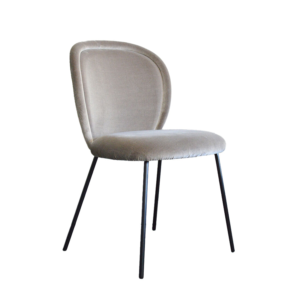 freifrau | ona side chair | steel frame black | harald 3 - 242
