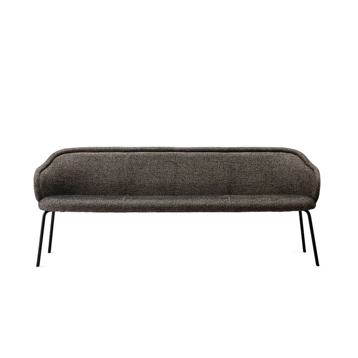 freifrau | ona curve bench 140cm | steel frame | safire 0001 - EX DISPLAY