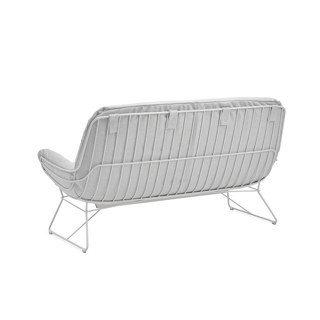 freifrau | leyasol outdoor lounge couch | lopi ash + black frame 160cm