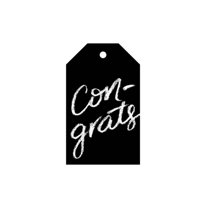 galina dixon | gift tag | congrats