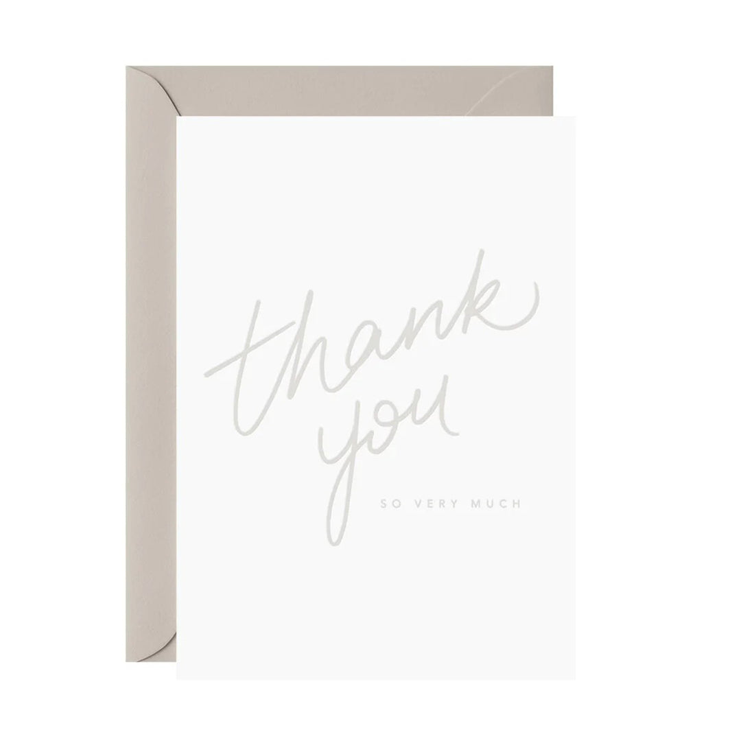 galina dixon | greeting card | thank you very much