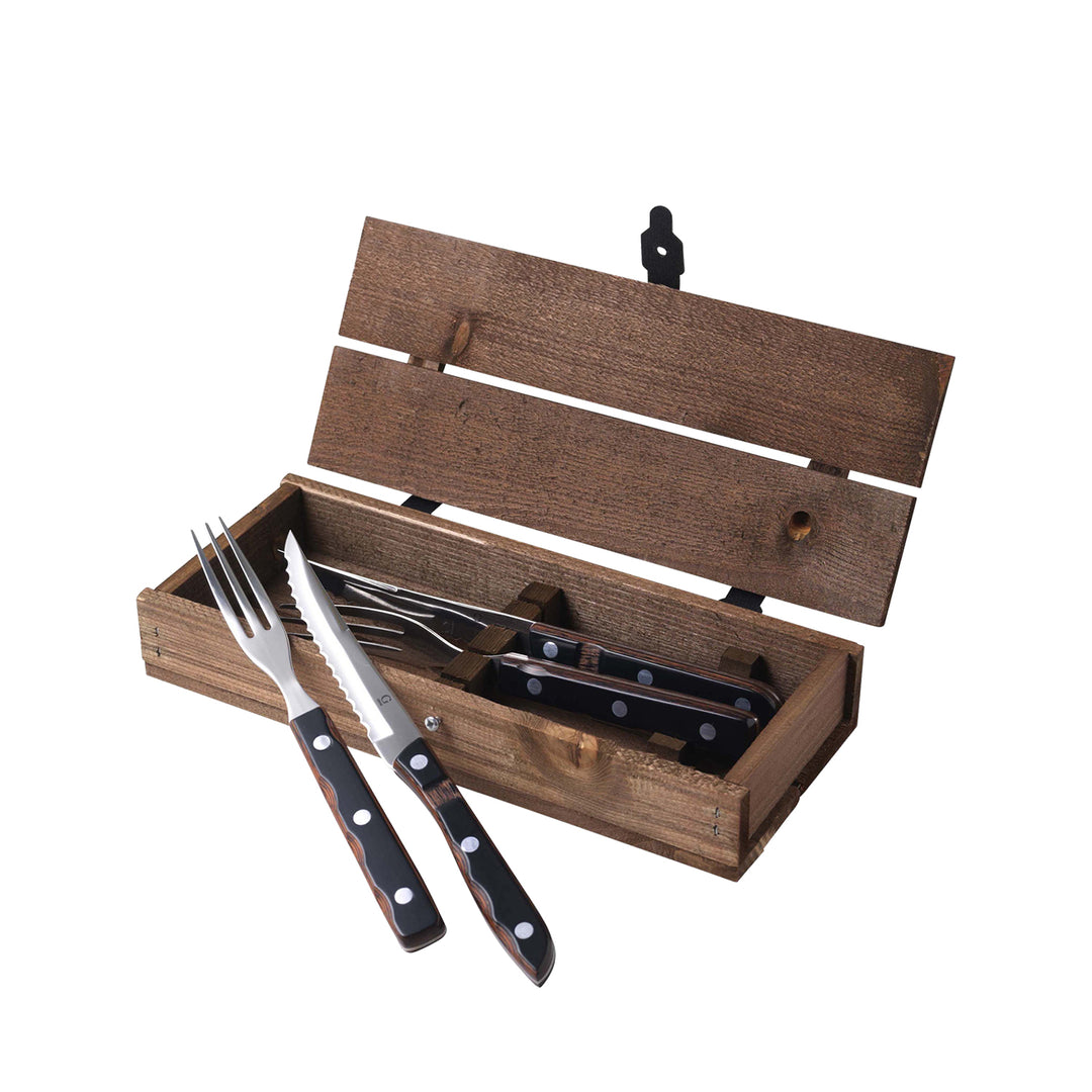 gense | old farmer classic | steak cutlery set | 4 piece