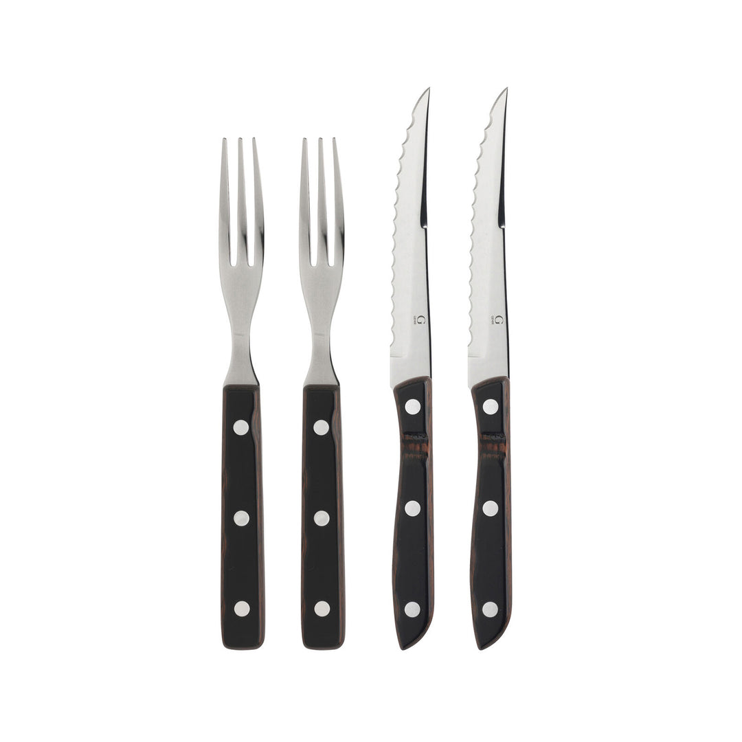 gense | old farmer classic | steak cutlery set | 4 piece