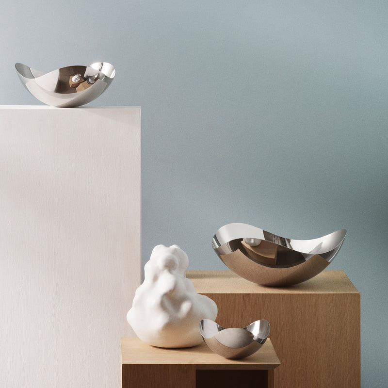 georg jensen | bloom mirror bowl | small