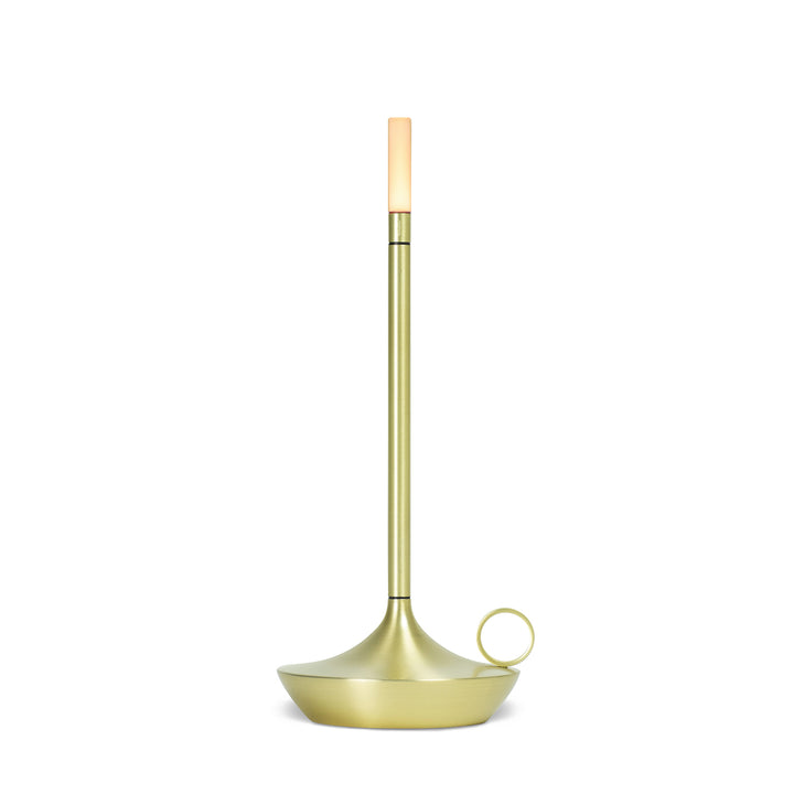 graypants | wick portable table lamp | brass 26cm