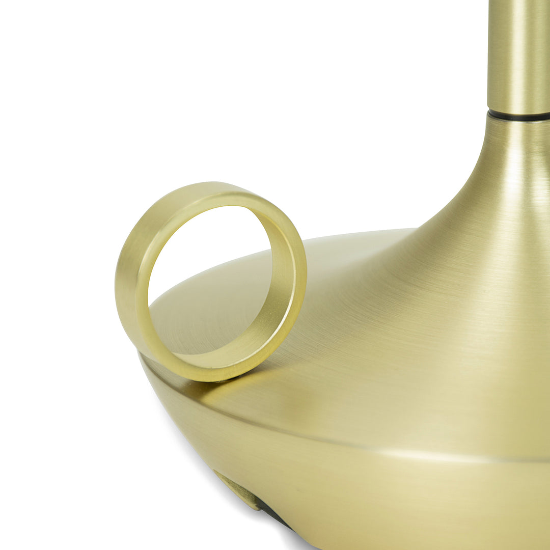 graypants | wick portable table lamp | brass 16.5cm
