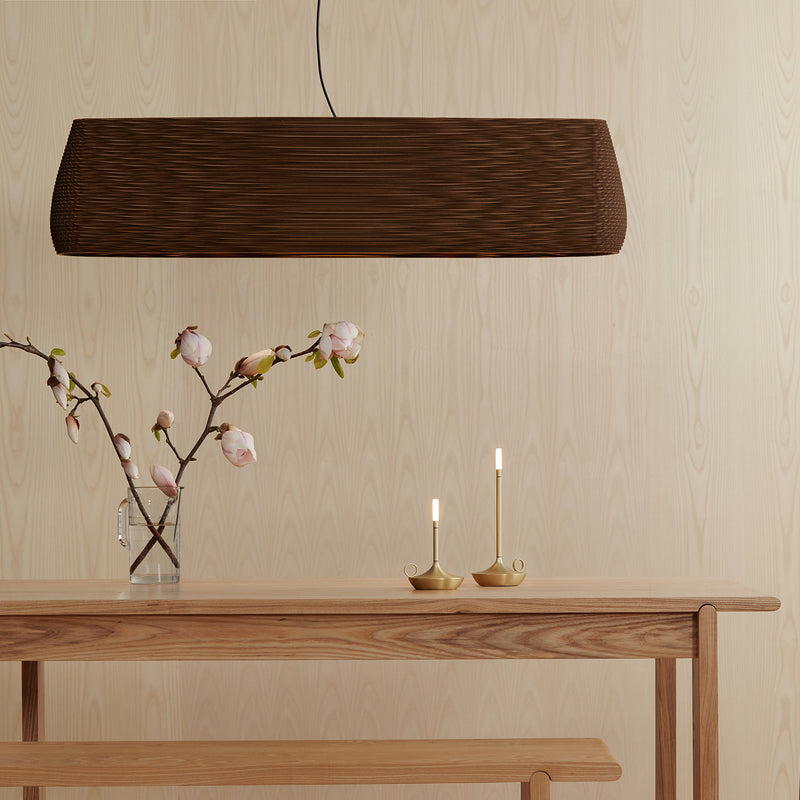 graypants | wick portable table lamp | brass 26cm