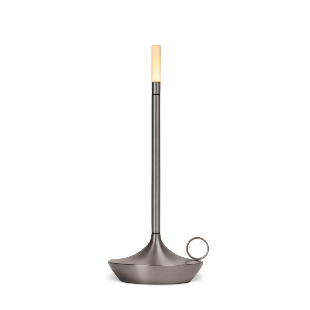 graypants | wick portable table lamp | graphite 26cm