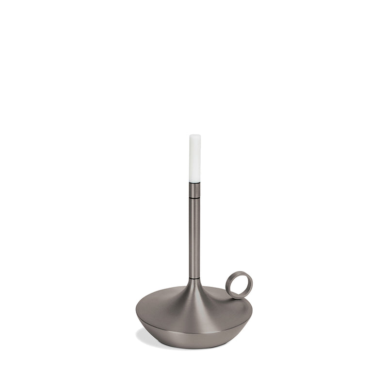 graypants | wick portable table lamp | graphite 16.5cm