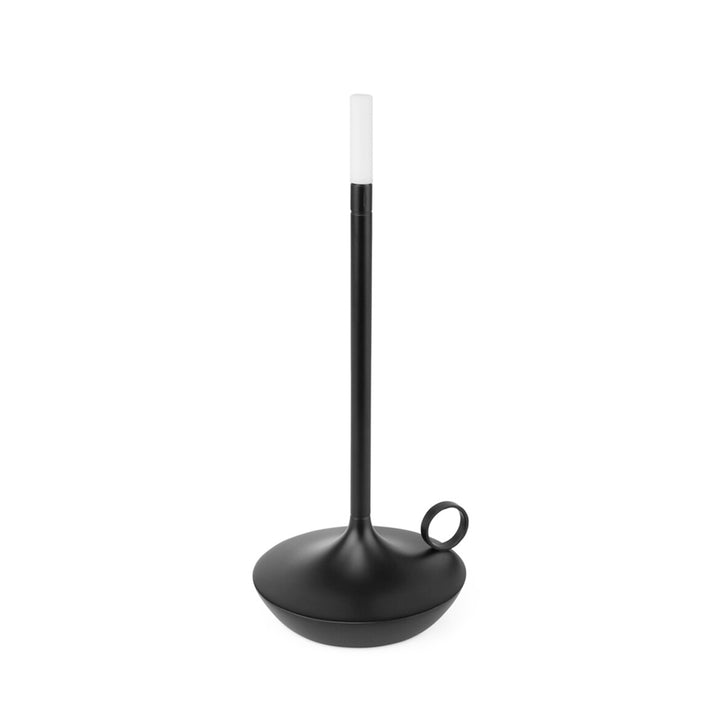 graypants | wick portable table lamp | black 26cm