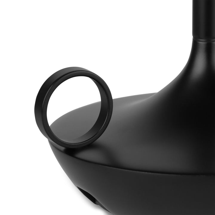 graypants | wick portable table lamp | black 16cm