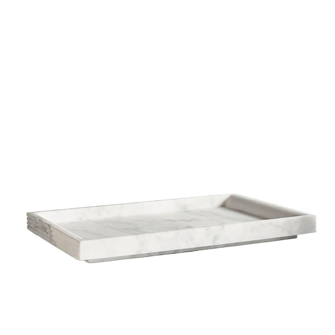 greg natale | OPERETTA | celesta marble tray | arabescato