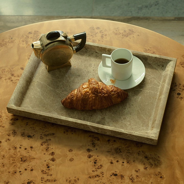 greg natale | OPERETTA | celesta marble tray | light emperador