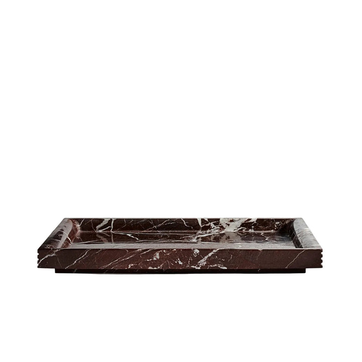 greg natale | OPERETTA | celesta marble tray | merlot