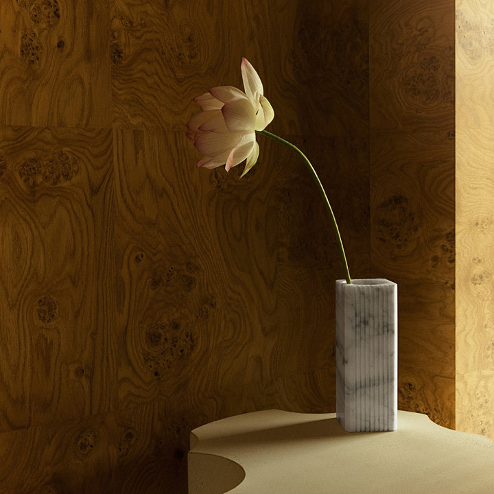 greg natale | OPERETTA | celesta marble vase | arabescato