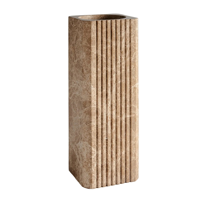 greg natale | OPERETTA | celesta marble vase | light emperador