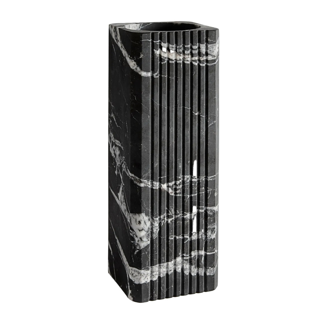 greg natale | OPERETTA | celesta marble vase | nero