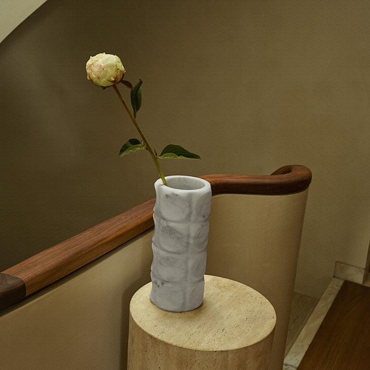 greg natale | OPERETTA | forte marble vase | arabescato