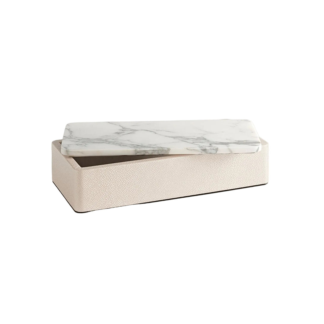 greg natale | OPERETTA | palco box | white + arabescato