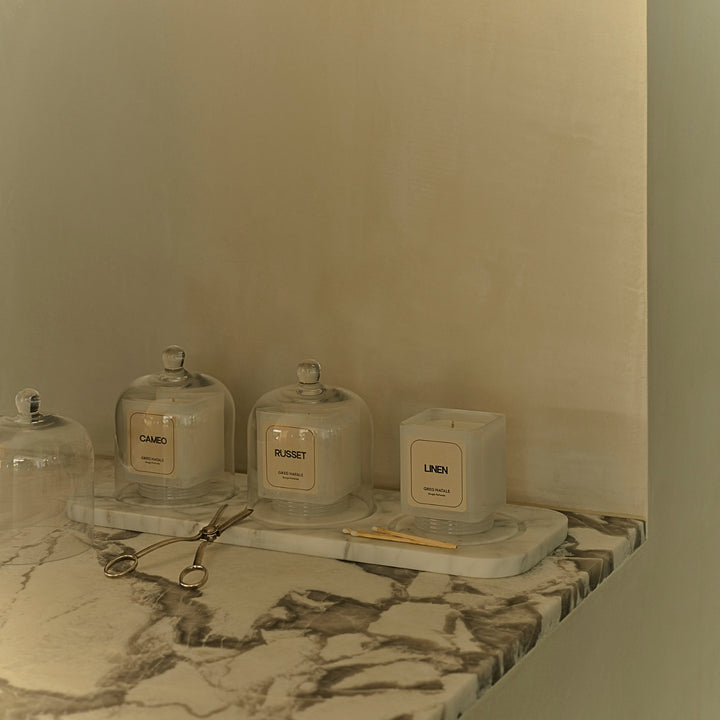greg natale | OPERETTA | scented candle | linen