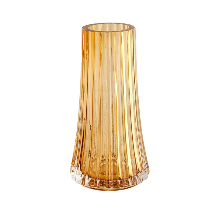 greg natale | OPERETTA | tromba glass vase | amber
