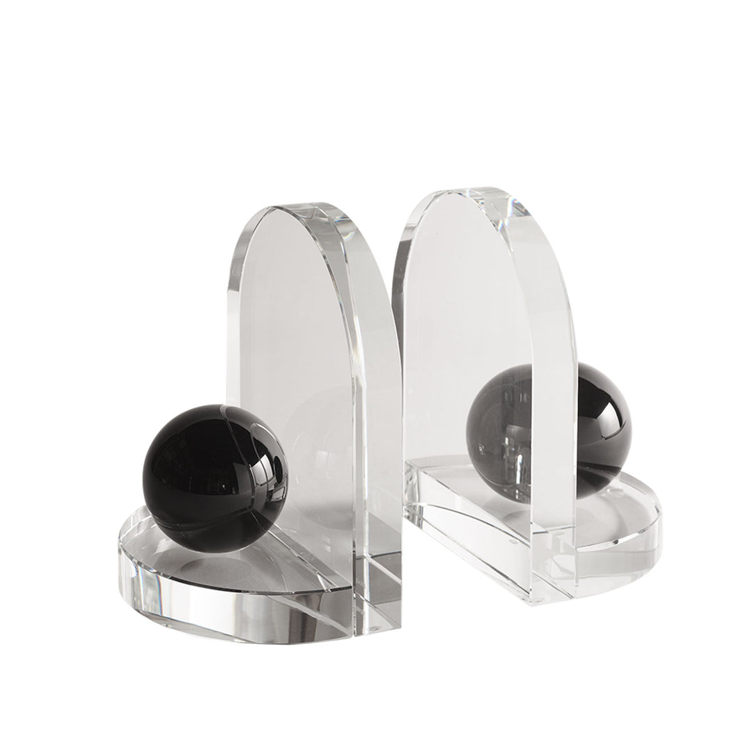 greg natale | blitz crystal bookend set - DC