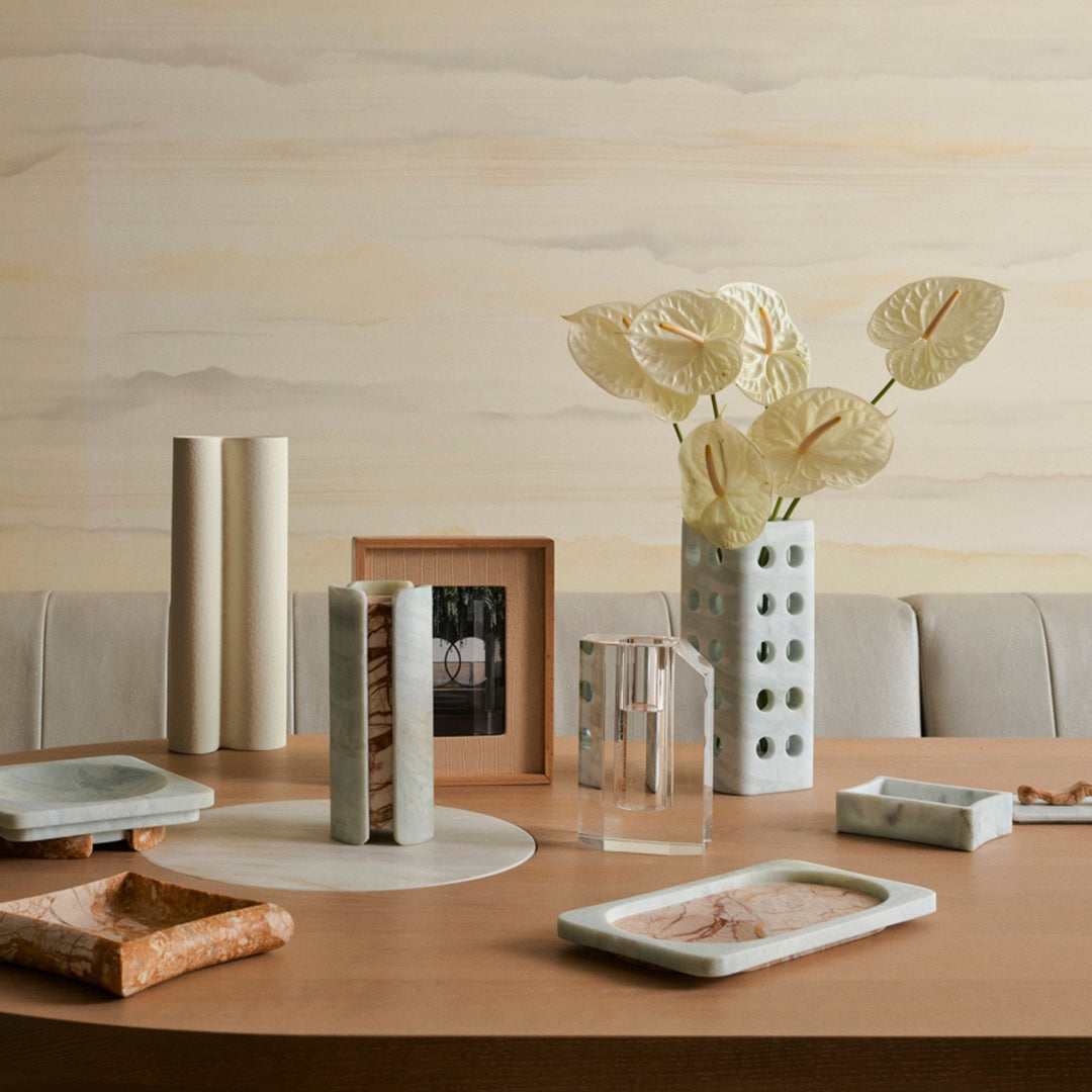greg natale | caldera tray terreono | gold & blue onyx